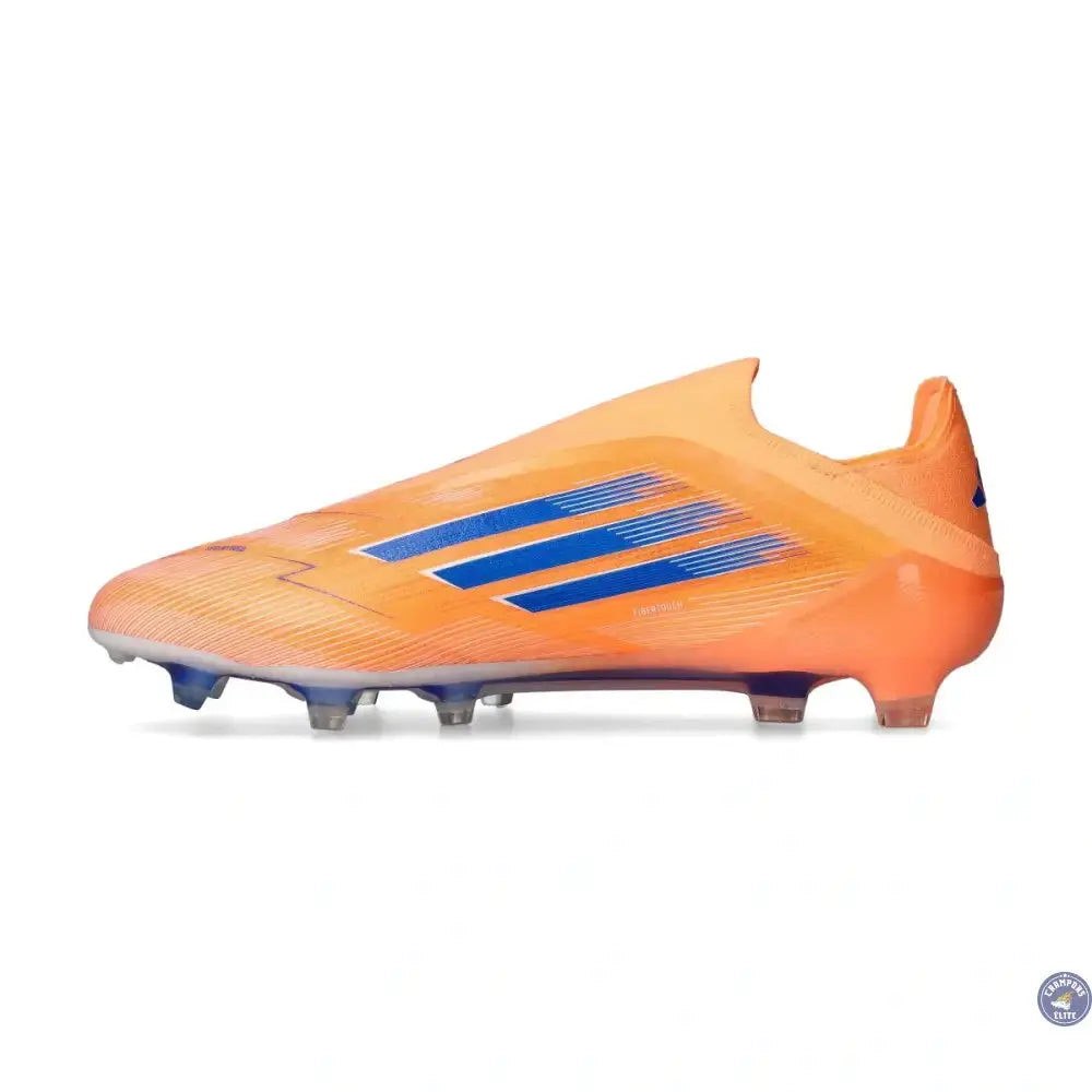 F50 Laceless Elite FG Coral Blaze - Orange/Bleu
