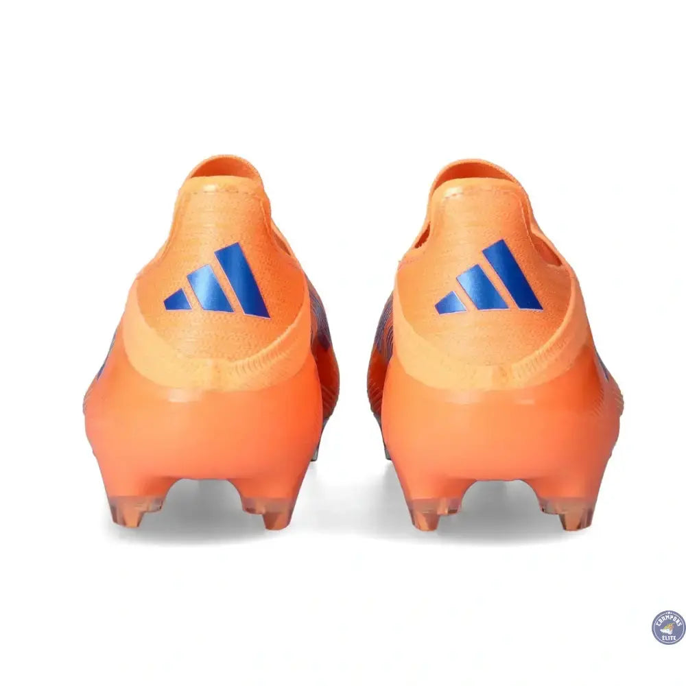 F50 Laceless Elite FG Coral Blaze - Orange/Bleu