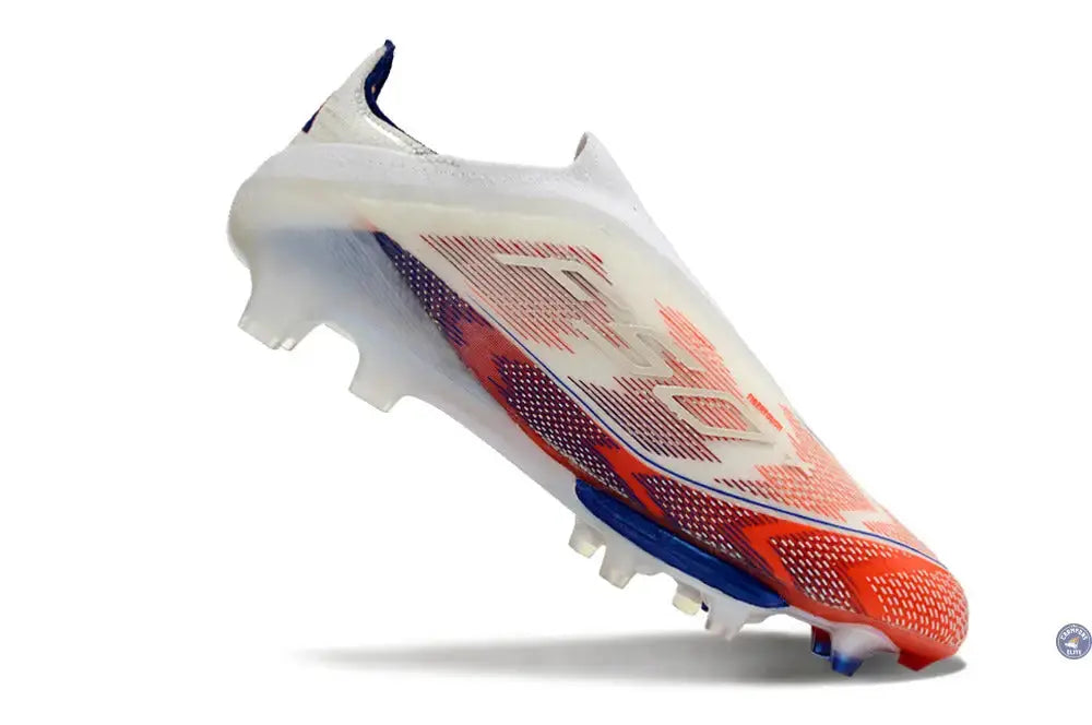 F50 + Laceless FG Advancement - Blanc/Rouge/Bleu
