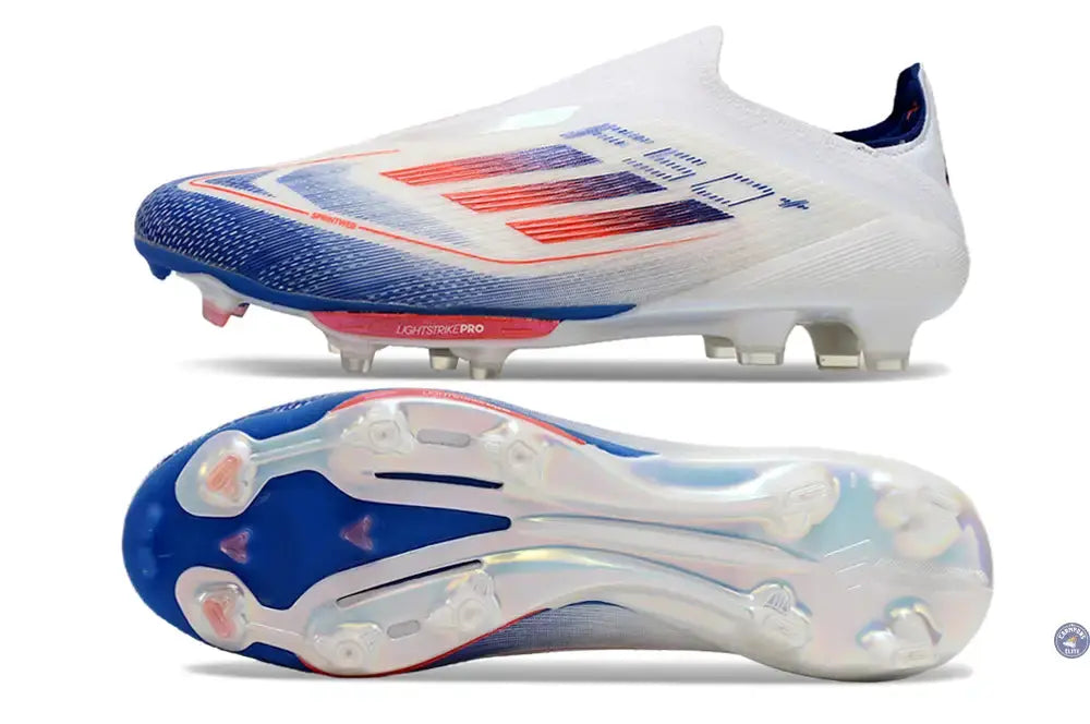 F50 + Laceless FG Blanc/Bleu/Rouge