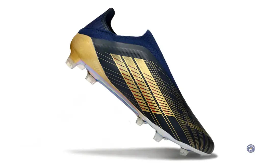 F50 Laceless FG Édition spéciale OUSMANE DEMBÉLÉ BALLON D’OR - BLEU FONCÉ/OR