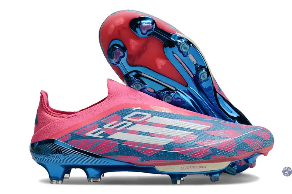 F50 + Laceless FG Reemergence - Bleu/Blanc/Rose