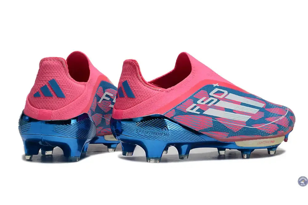 F50 + Laceless FG Reemergence - Bleu/Blanc/Rose