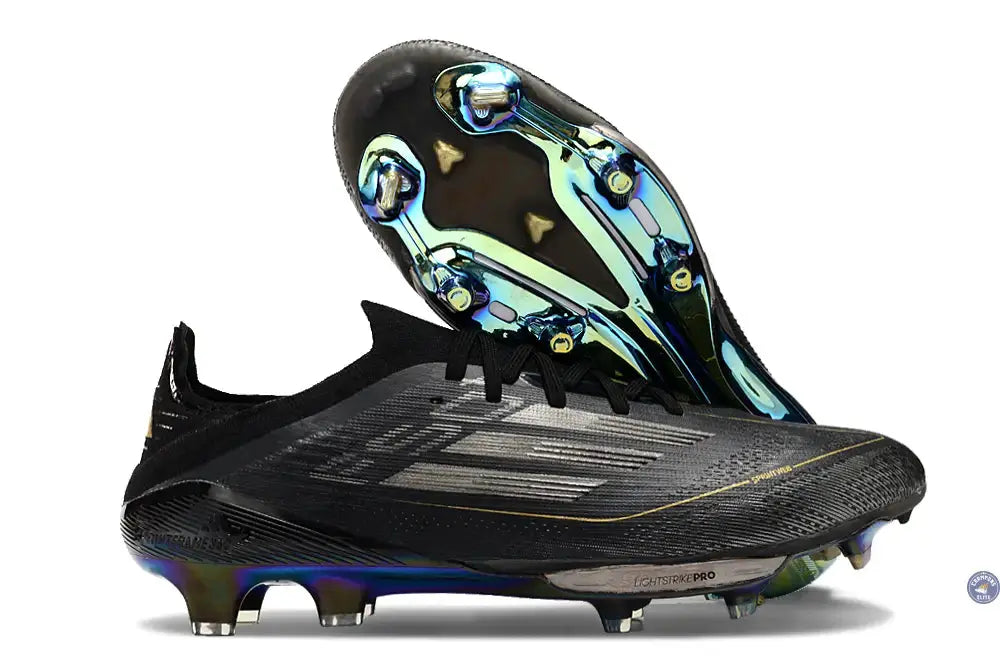 F50+ Lacets FG Dark Spark - Noir/Argenté/Doré
