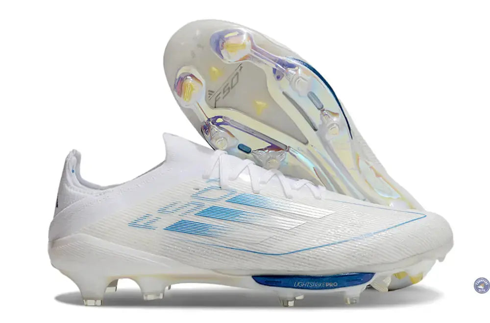 F50+ Lacets FG Polar Victory - Blanc/Argenté/Bleu