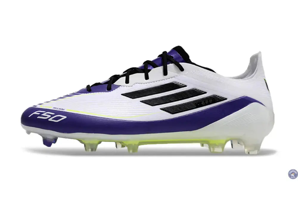 F50 Languette FG Triunfo Estelar - Blanc/Noir/Violet