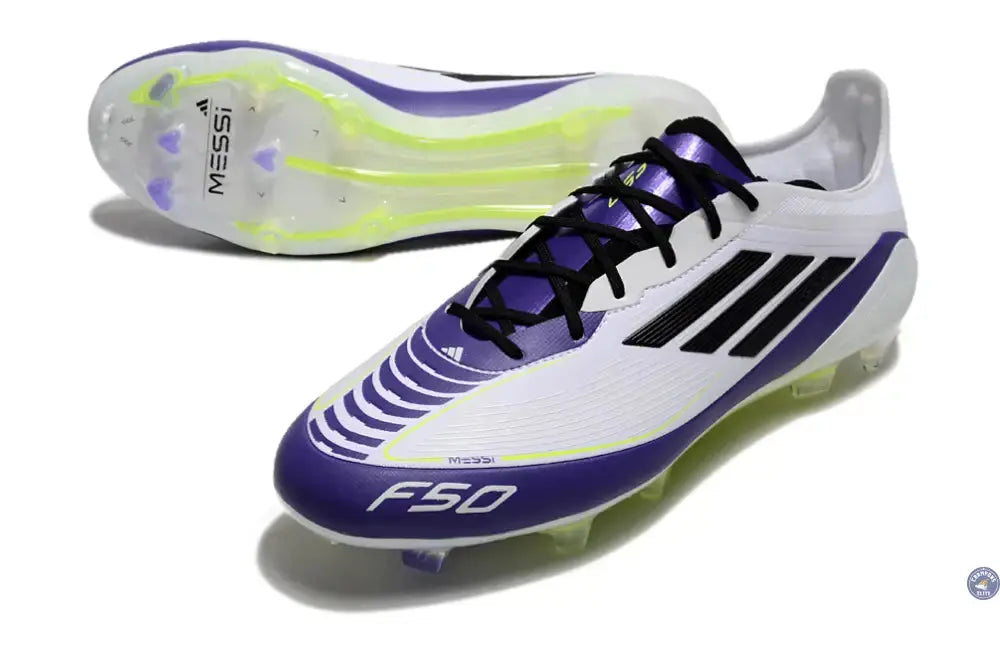 F50 Languette FG Triunfo Estelar - Blanc/Noir/Violet