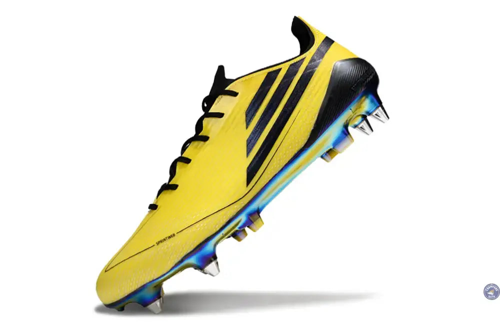 F50 Languette SG Adizero 2010 Remake - Jaune/Noir ÉDITION LIMITÉE