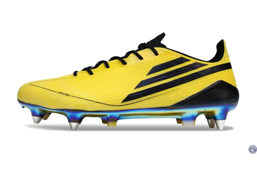F50 Languette SG Adizero 2010 Remake - Jaune/Noir ÉDITION LIMITÉE