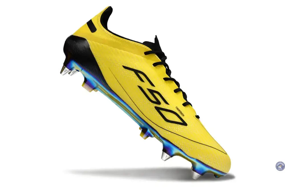 F50 Languette SG Adizero 2010 Remake - Jaune/Noir ÉDITION LIMITÉE