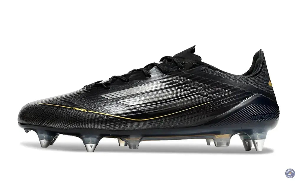 F50 Languette SG Dark Spark - Noir/Argenté/Doré