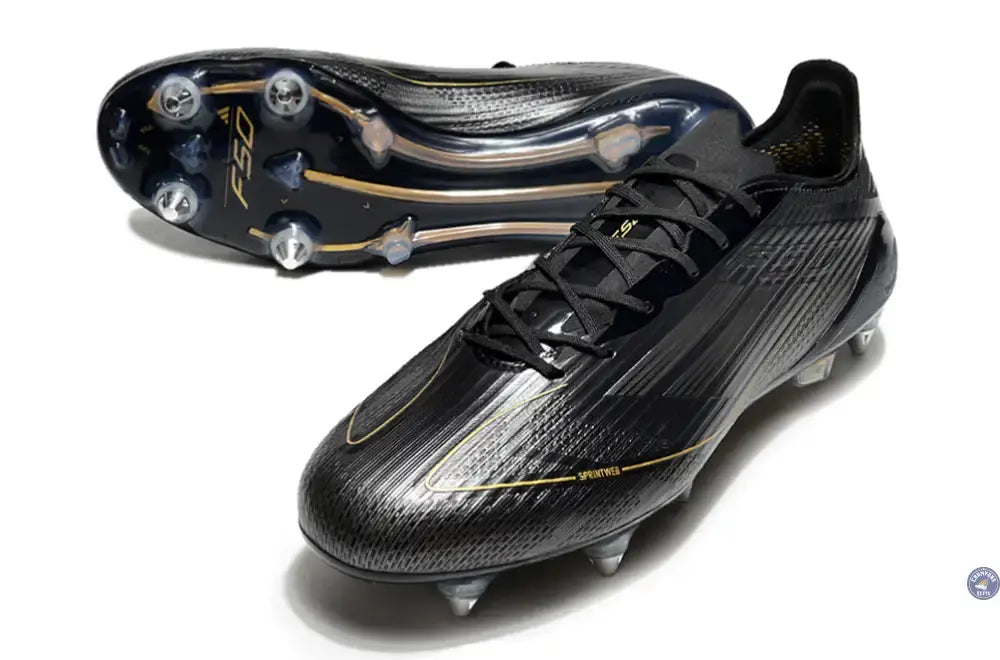 F50 Languette SG Dark Spark - Noir/Argenté/Doré