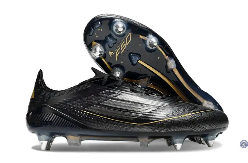 F50 Languette SG Dark Spark - Noir/Argenté/Doré