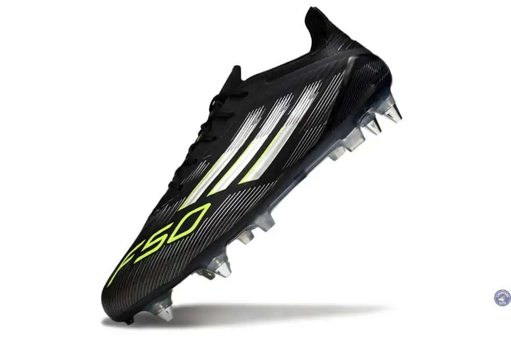 F50 Languette SG - - Electric Stealth - Noir/Jaune Fluo/Argenté