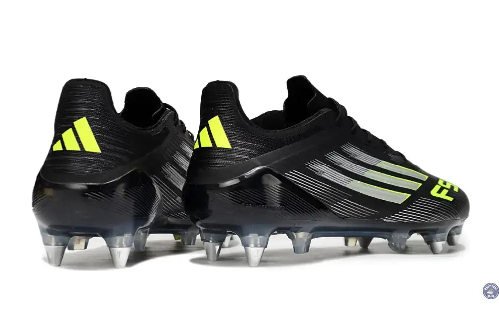 F50 Languette SG - - Electric Stealth - Noir/Jaune Fluo/Argenté