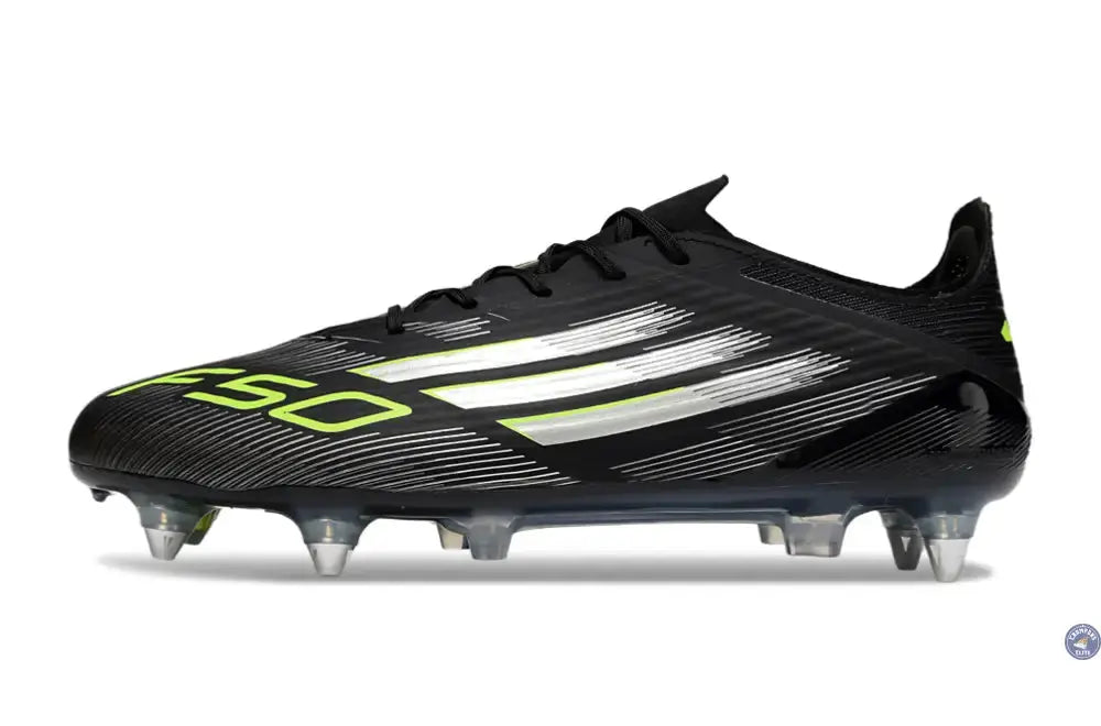 F50 Languette SG - - Electric Stealth - Noir/Jaune Fluo/Argenté