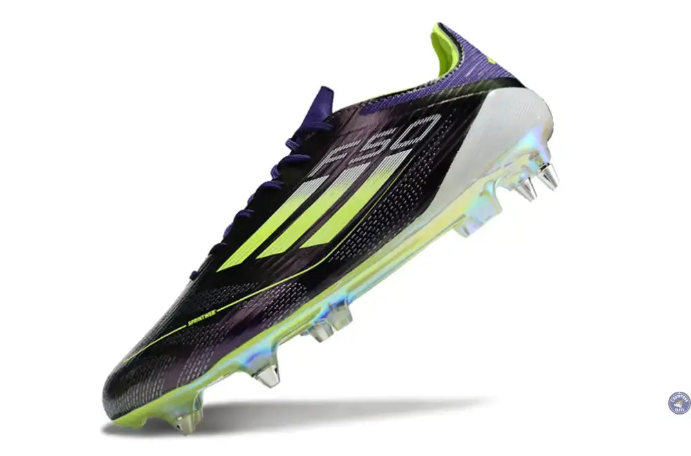 F50 Languette SG Fast Reborn - Violet/Blanc/Vert ÉDITION LIMITÉE