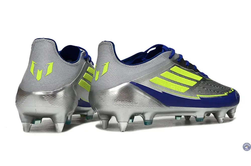F50 Languette SG Messi Pro La Vida Rapida - Argenté/Jaune/Bleu