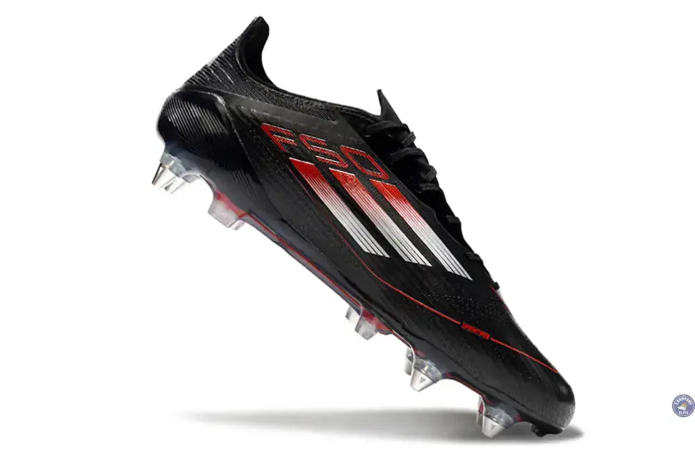 F50 Languette SG Stealth Victory - Noir/Argenté/Lucid Red