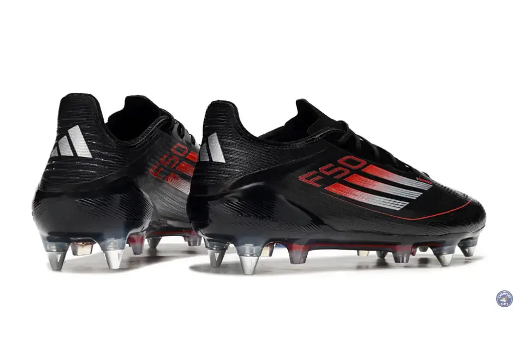 F50 Languette SG Stealth Victory - Noir/Argenté/Lucid Red