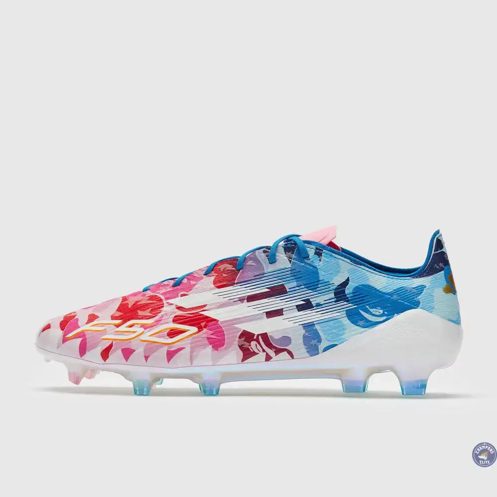 F50 x Bape Languette FG - Rose/Bleu