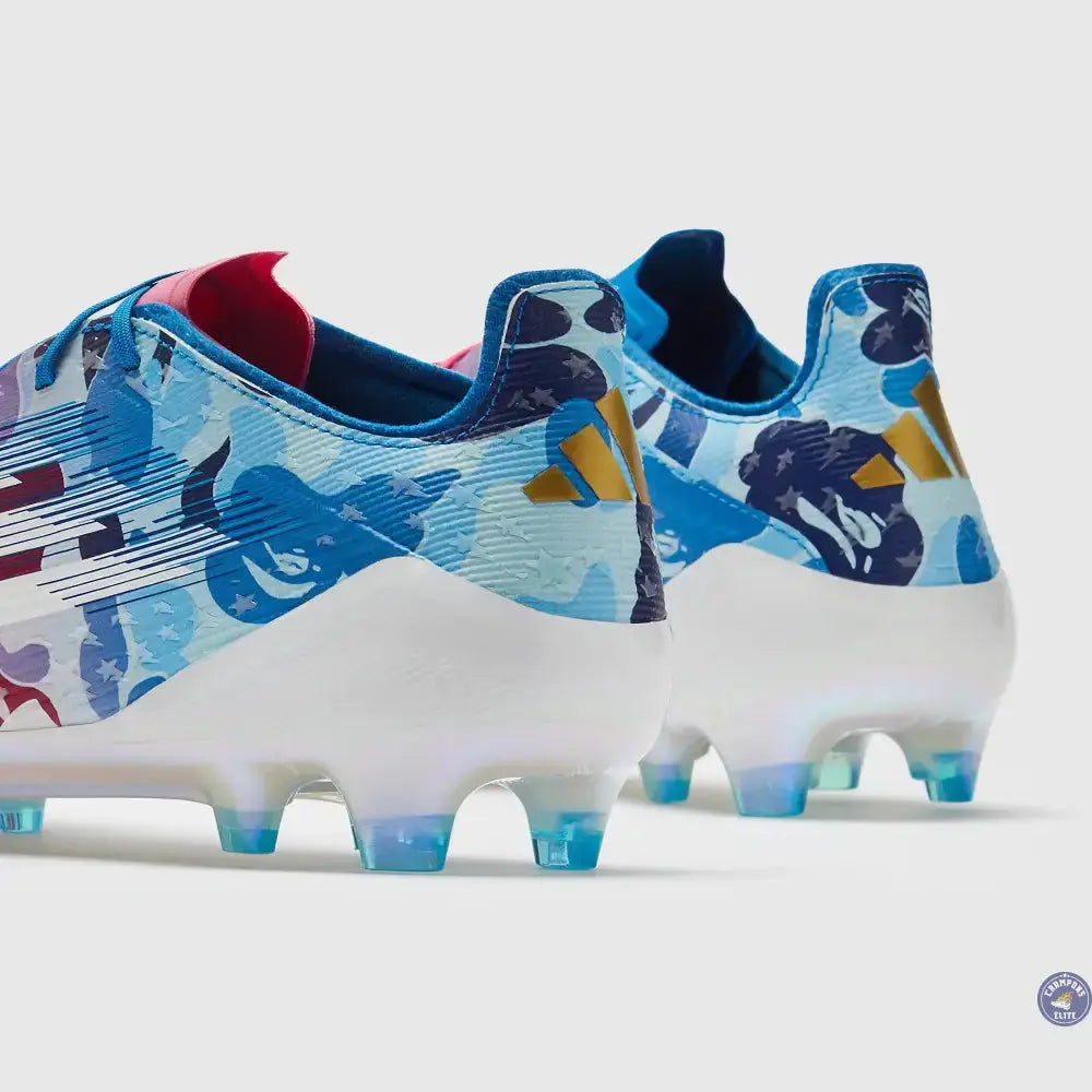 F50 x Bape Languette FG - Rose/Bleu