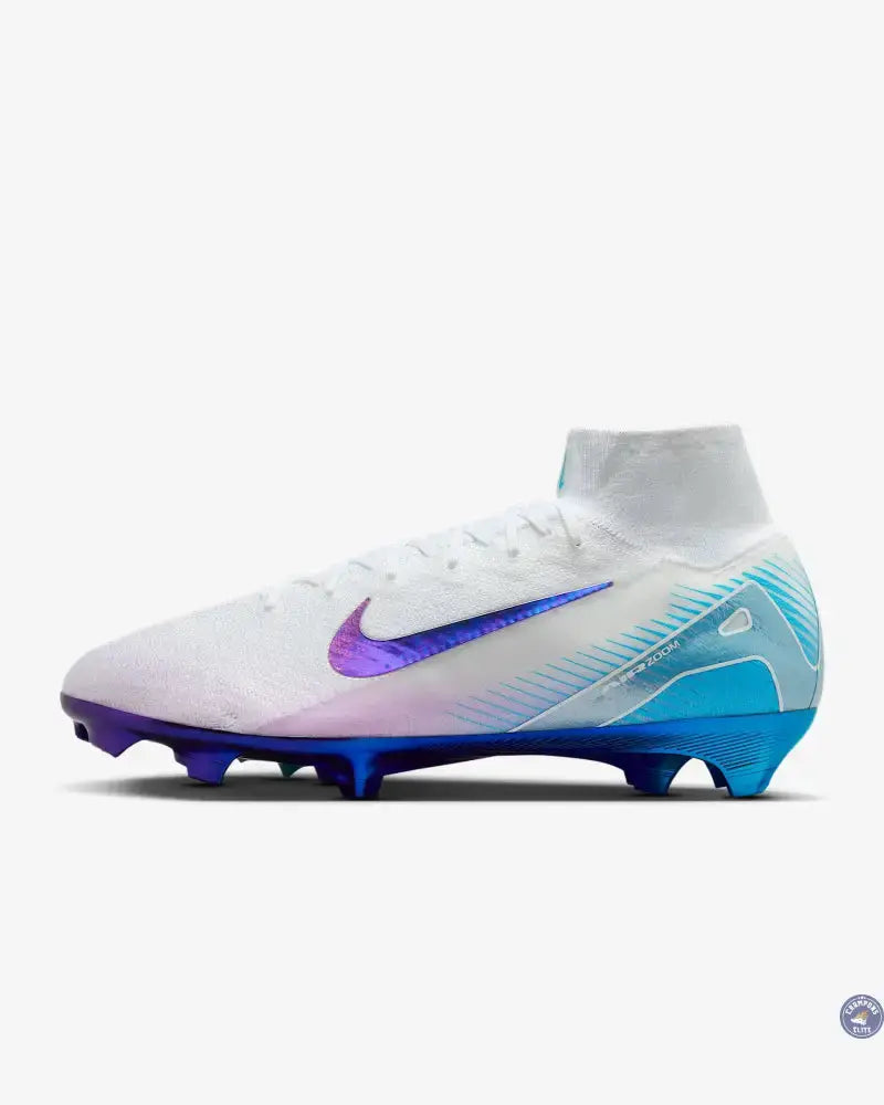 Mercurial Superfly 10 Elite FG Chromatic Pack Blanc/Violet/Bleu