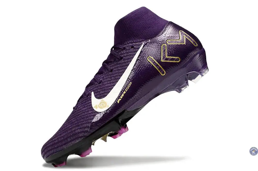 MERCURIAL SUPERFLY 10 ELITE FG MBAPPÉ PERSONAL EDITION - VIOLET/BLANC