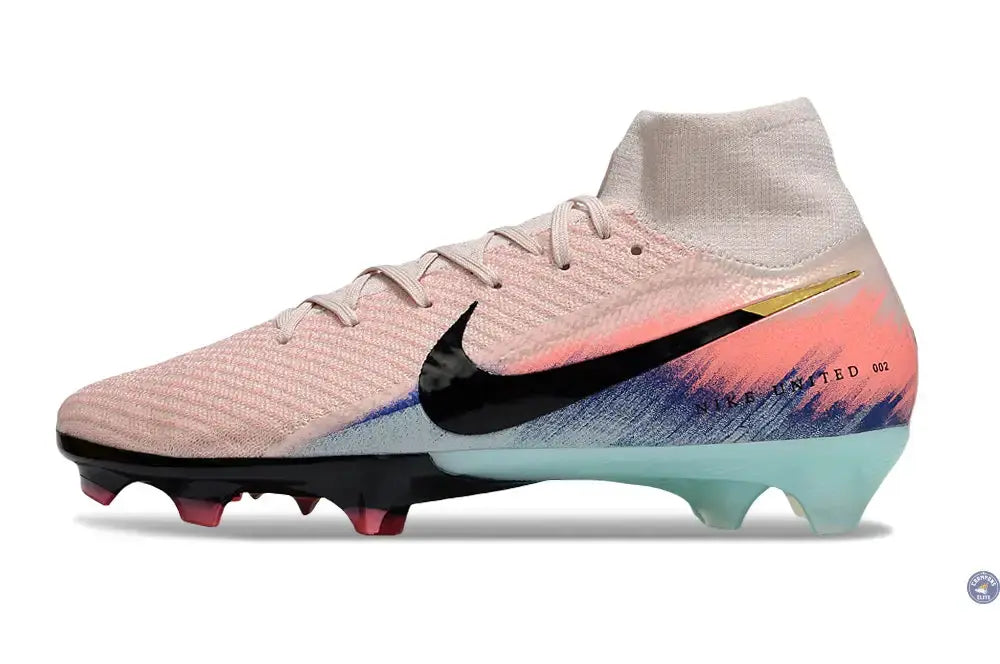 MERCURIAL SUPERFLY 10 ELITE FG UNITED - SILT RED/BLEU