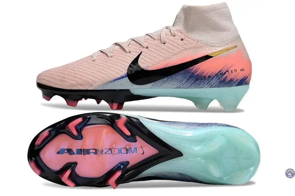 MERCURIAL SUPERFLY 10 ELITE FG UNITED - SILT RED/BLEU