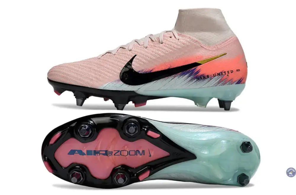 MERCURIAL SUPERFLY 10 ELITE SG UNITED - SILT RED/BLEU