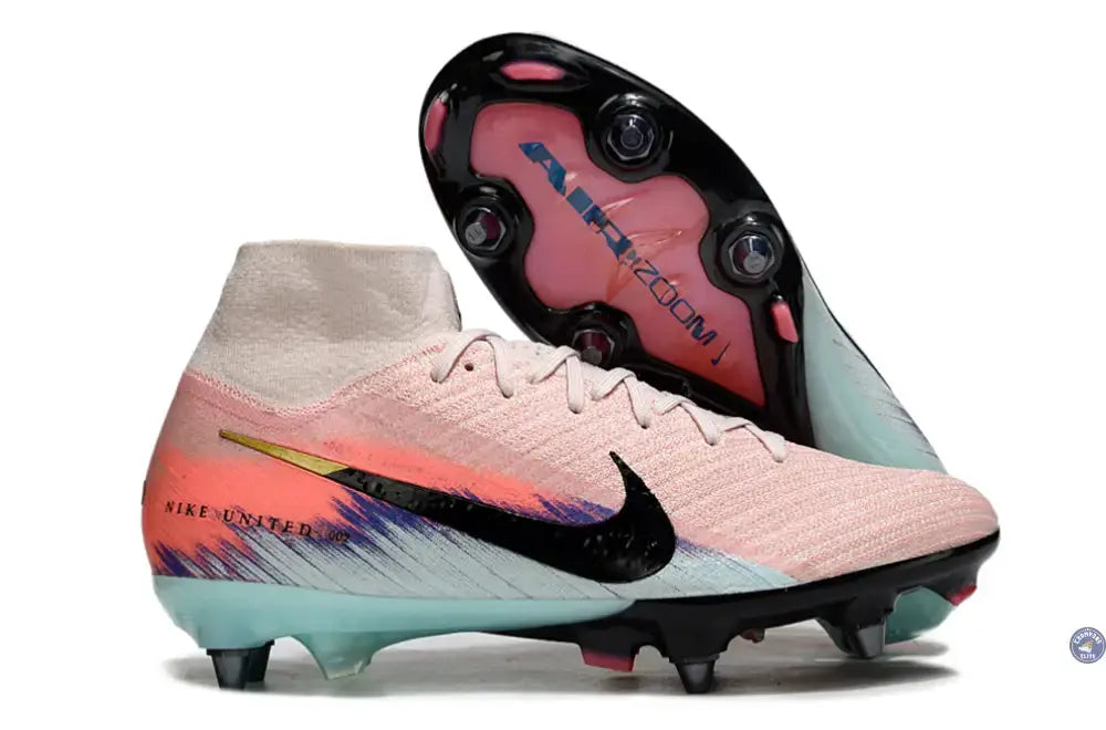 MERCURIAL SUPERFLY 10 ELITE SG UNITED - SILT RED/BLEU