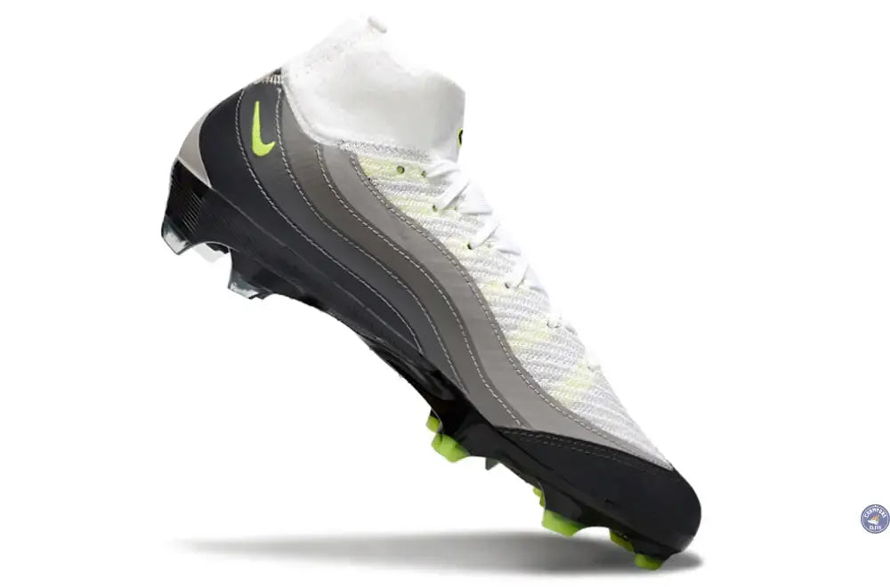 MERCURIAL SUPERFLY 10 X AIR MAX 95 ELITE FG - NOIR/JAUNE/GRIS/LIGHT GRAPHITE ÉDITION LIMITÉE