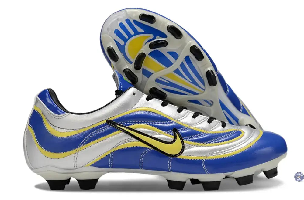 MERCURIAL VAPOR 1 R9 FG - Argenté/Bleu/Jaune