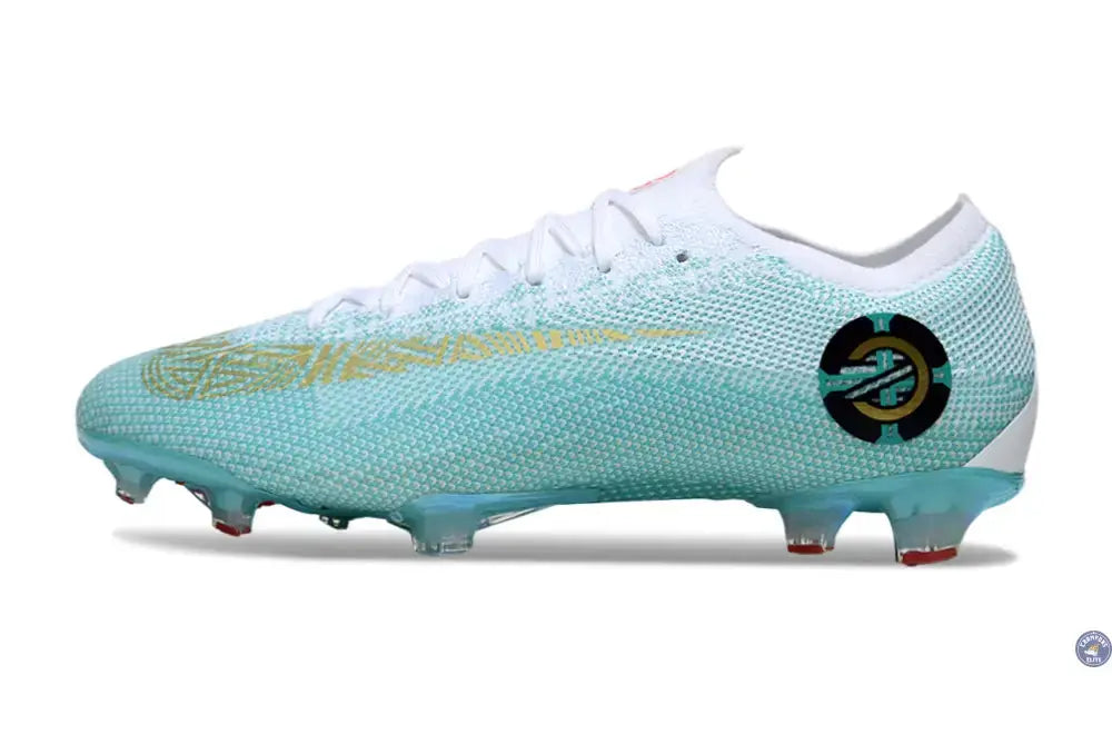 Mercurial Vapor 12 FG Chapter 6 Edição Especial - Vert Turquoise/Blanc/Doré ÉDITION LIMITÉE