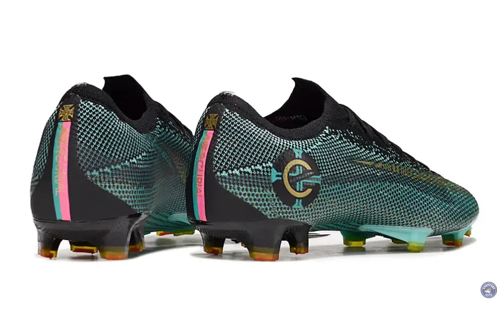 Mercurial Vapor 12 FG CR7 Chapter 6:Born Leader - Vert Turquoise/Jaune vif/Noir
