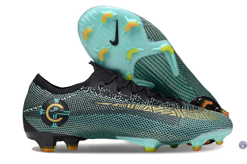 Mercurial Vapor 12 FG CR7 Chapter 6:Born Leader - Vert Turquoise/Jaune vif/Noir