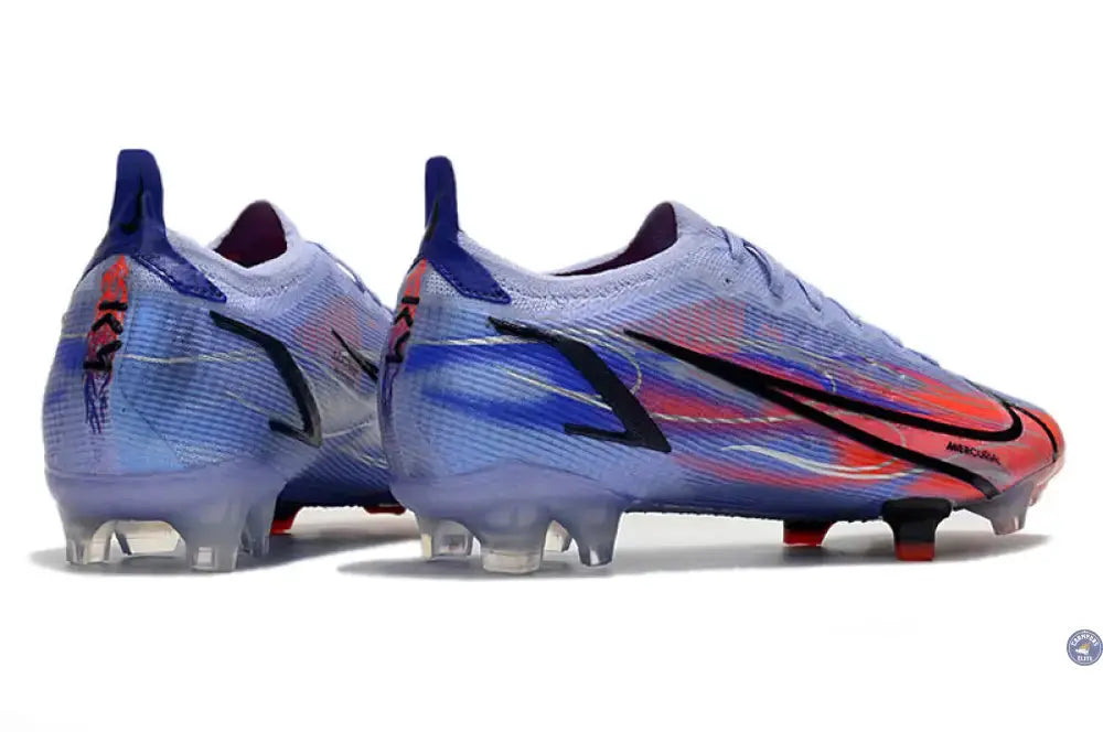 MERCURIAL VAPOR 14 ELITE FG KM FLAMES - VIOLET/ARGENTÉ
