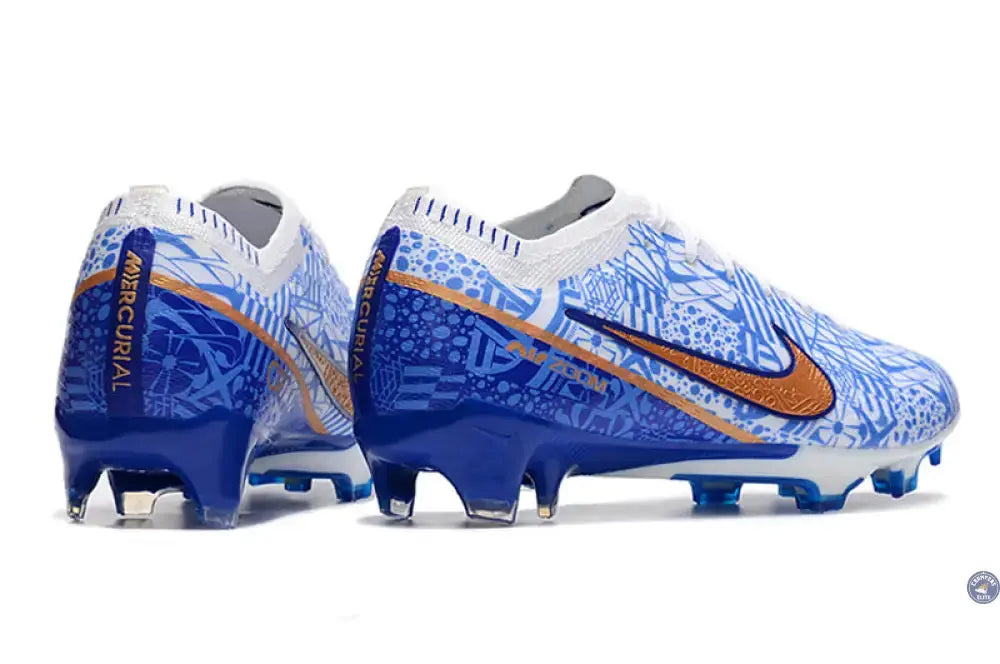 Mercurial Vapor 15 Elite CR7 FG 'Azulejo' Bleu/Doré