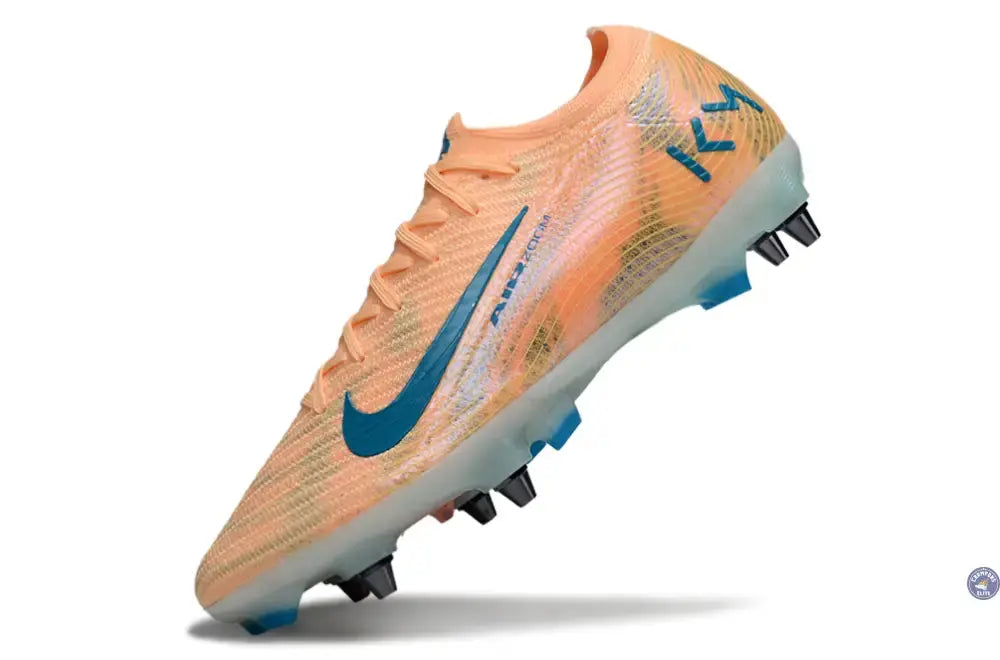 MERCURIAL VAPOR 16 ELITE SG Kylian Mbappe - Orange/Bleu turquoise SG