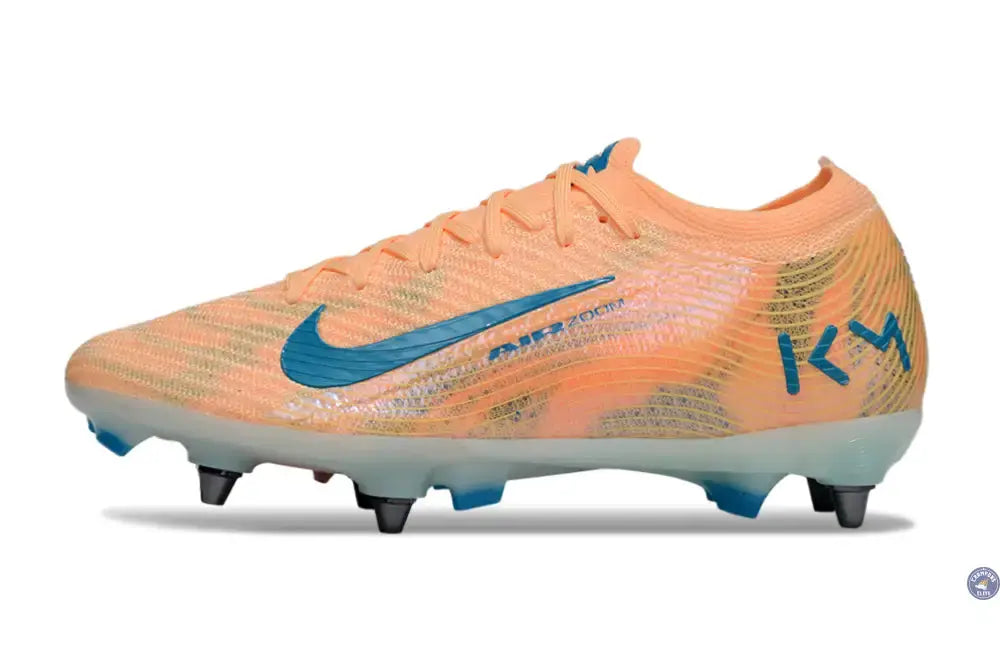 MERCURIAL VAPOR 16 ELITE SG Kylian Mbappe - Orange/Bleu turquoise SG