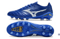 Morelia Neo 4 Elite FG/AG - Bleu/Blanc/Doré
