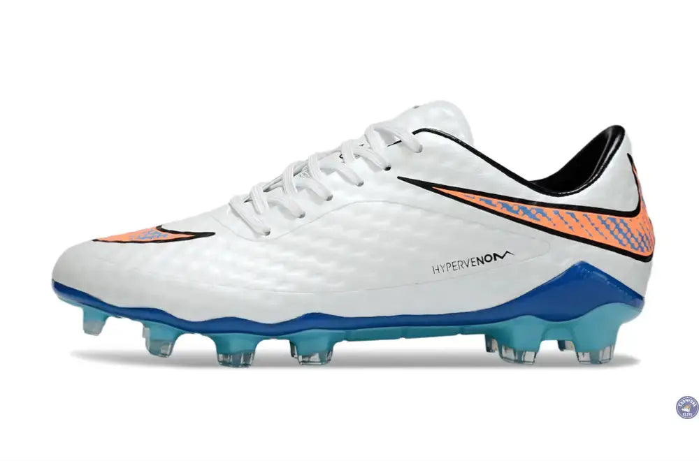 New Hypervenom 1 Phantom FG Blanc/Bleu/Orange