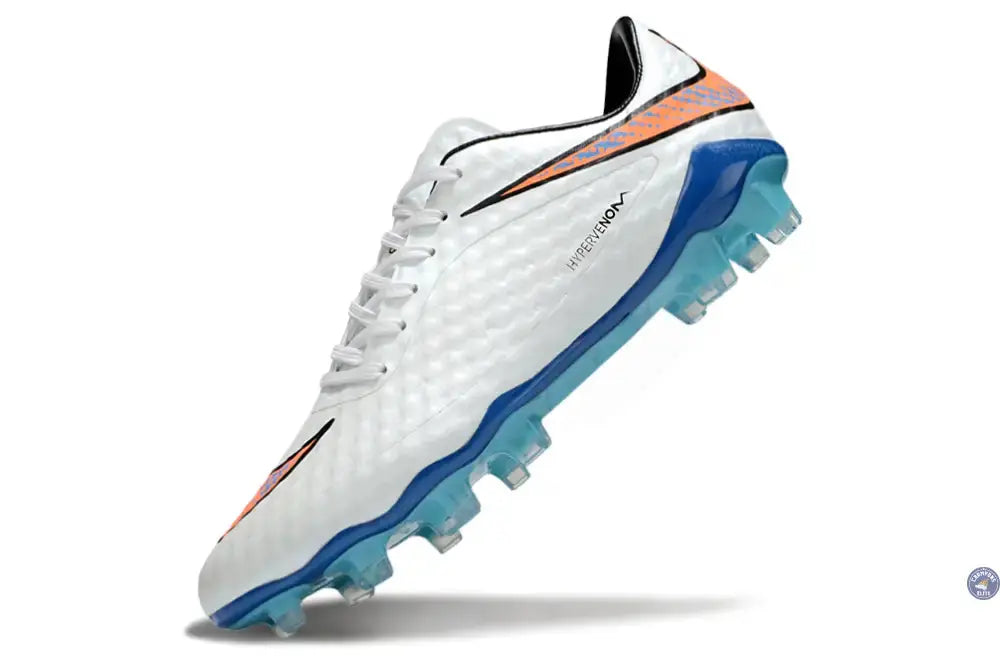 New Hypervenom 1 Phantom FG Blanc/Bleu/Orange