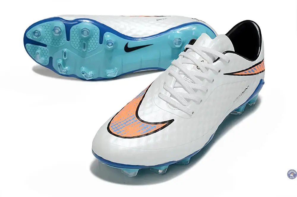 New Hypervenom 1 Phantom FG Blanc/Bleu/Orange