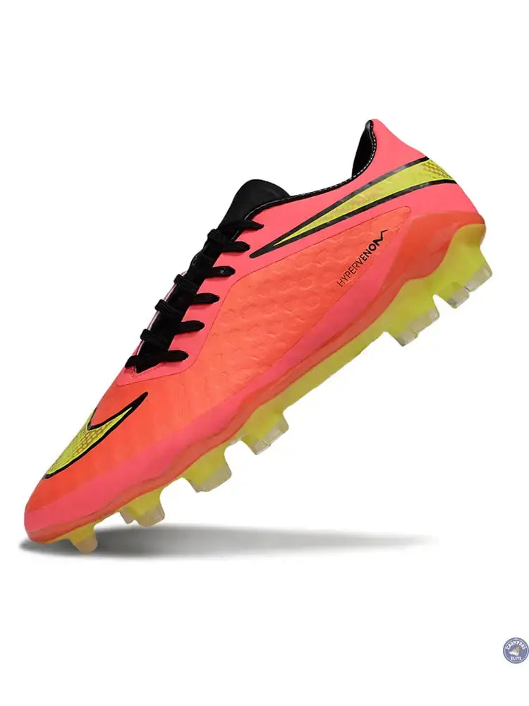 New Hypervenom Phantom 1 FG - Rød/Neon/Sort