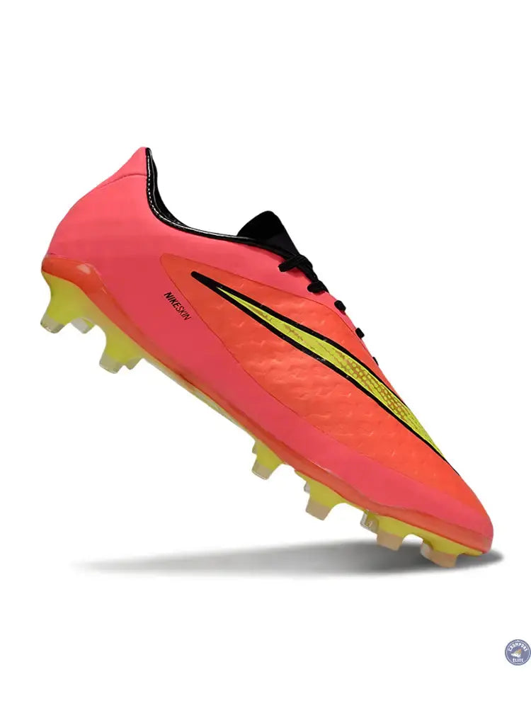 New Hypervenom Phantom 1 FG - Rød/Neon/Sort