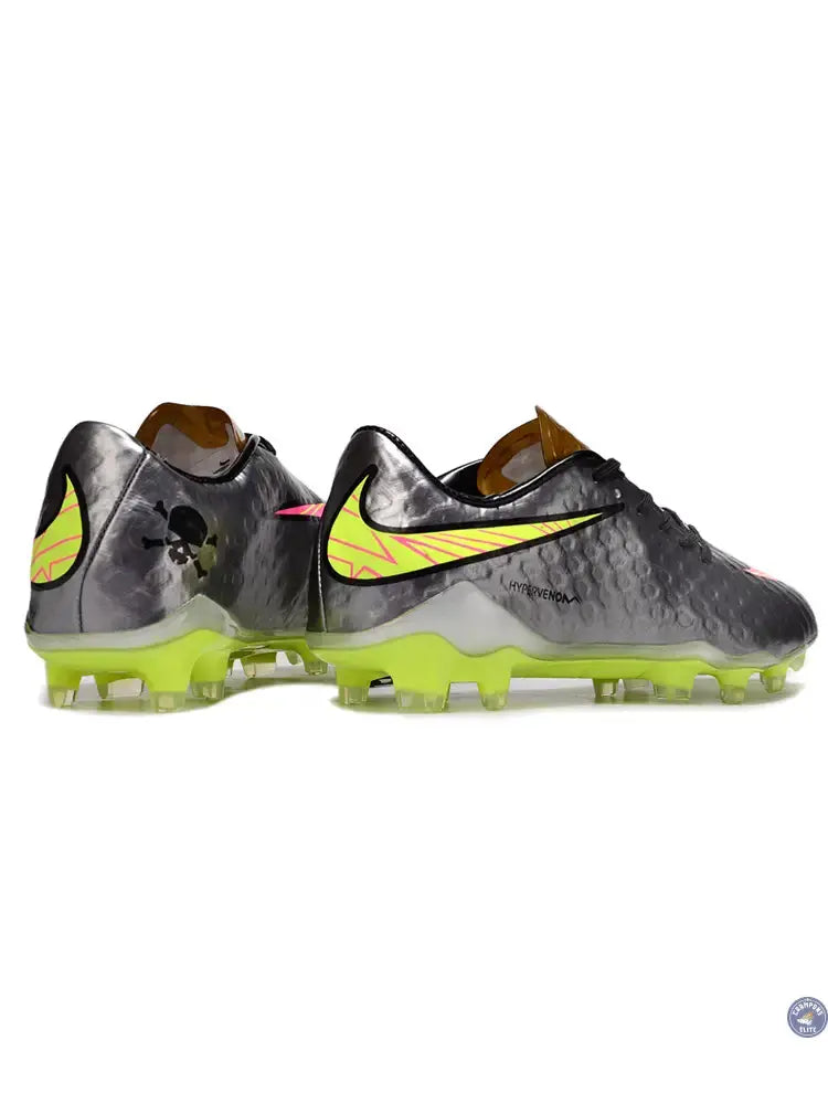 New Hypervenom Phantom 1 FG - Sølv/Guld/Neon