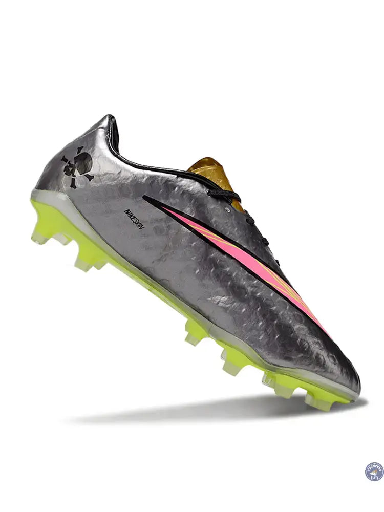 New Hypervenom Phantom 1 FG - Sølv/Guld/Neon