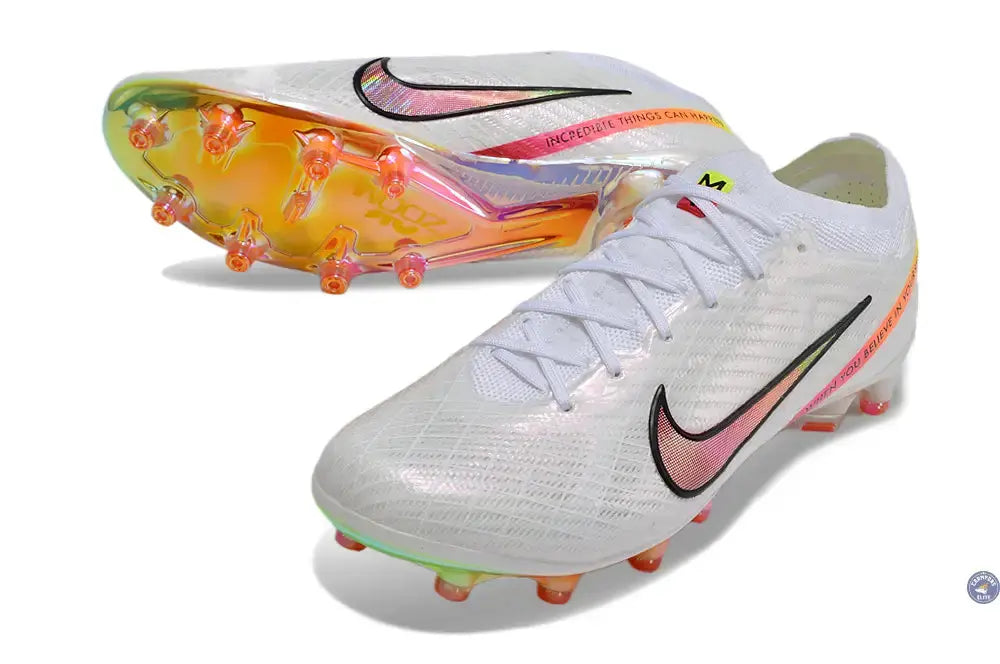 Nike Air Zoom Mercurial Vapor 15 x Rashford AG - Blanc/Jaune/Rose/Orange
